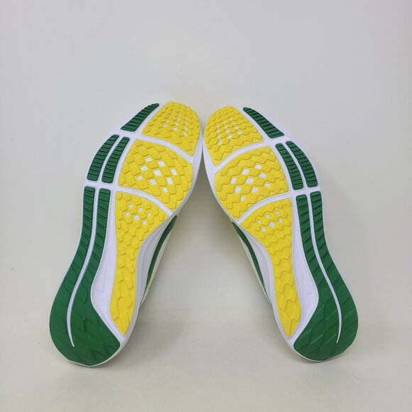 Nike Air Zoom Pegasus 40 Oregon Ducks Men\'s Size 9 White Green Yellow DZ5979-100 main image 7